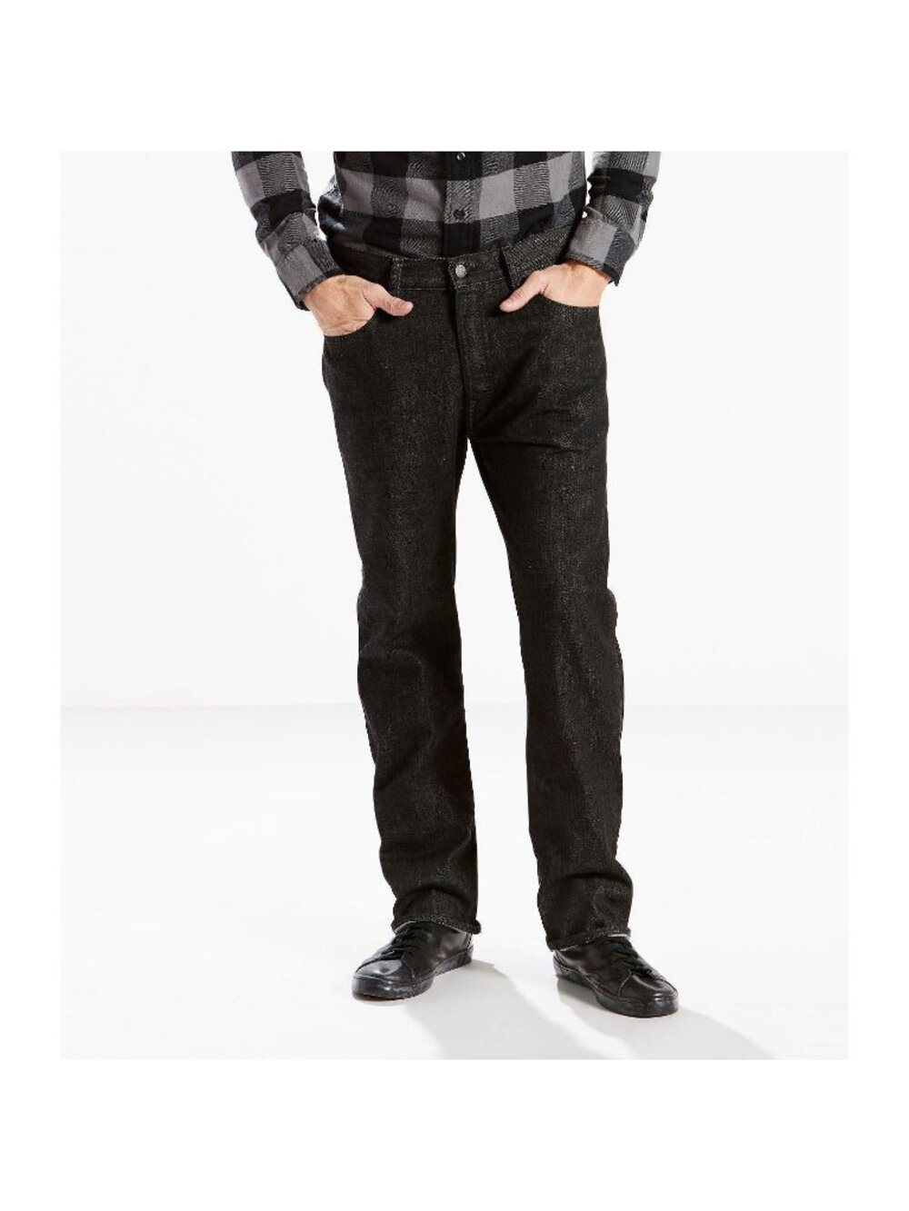 Levi's Men's 501 Original Fit Button Fly Stretch Jeans - Anchor NWT